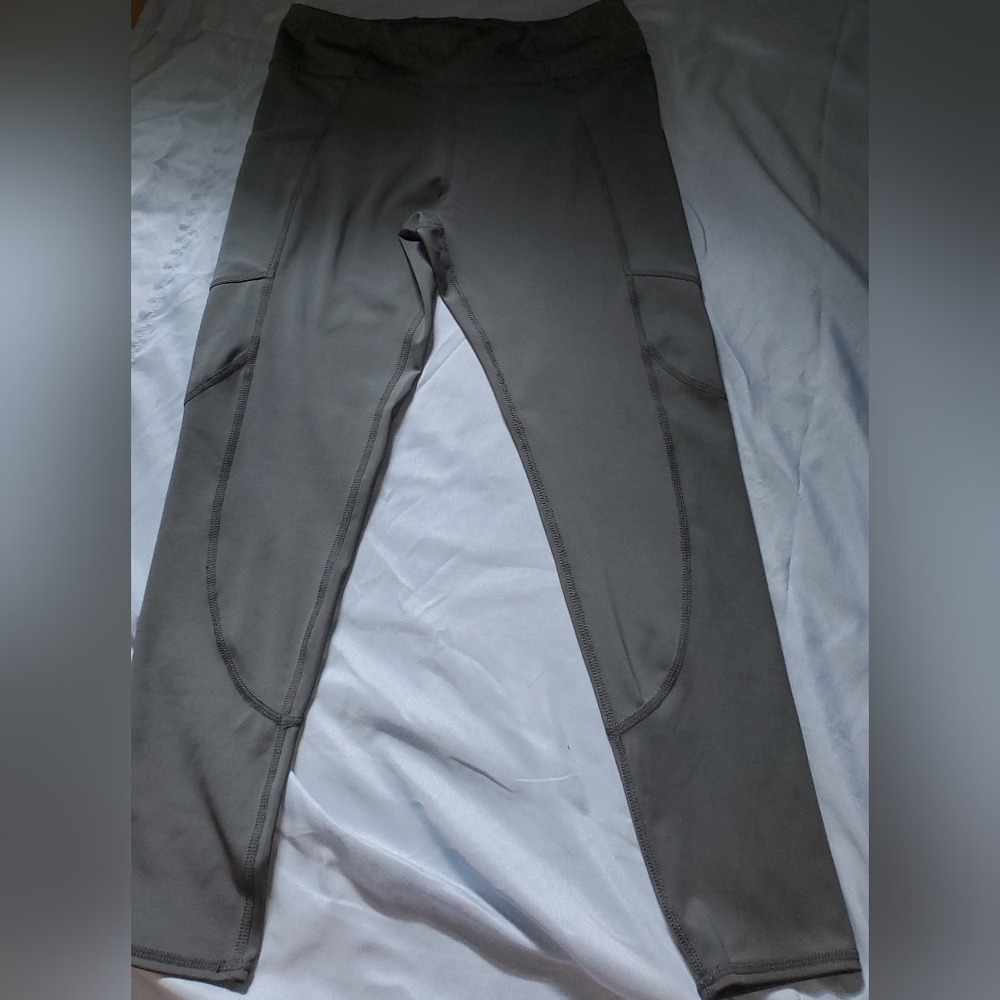Blue/grey leggings